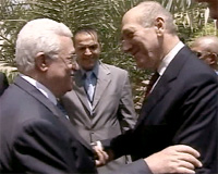 Abbas ja Olmert