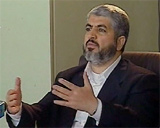 Hamas-jrjestn poliittinen johtaja Khaled Meshaal