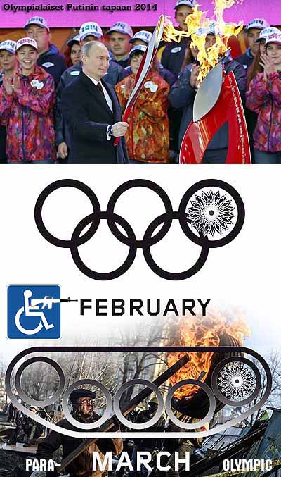 Putinin kahdet olympialaiset 2014