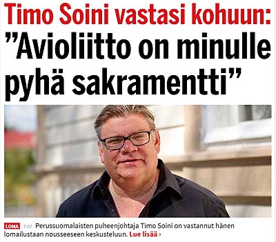 Avioliitto on pyh sakramentti