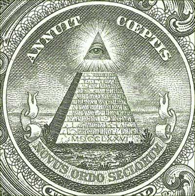 US Dollar pyramidi