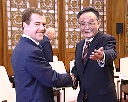 Medvedev Kiinassa