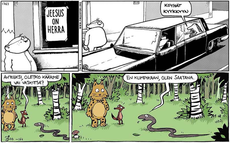 Fingerpori ja Kamala Luonto