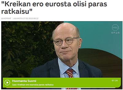Huomenta Suomi 17.2.2015