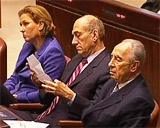 Olmert keskell