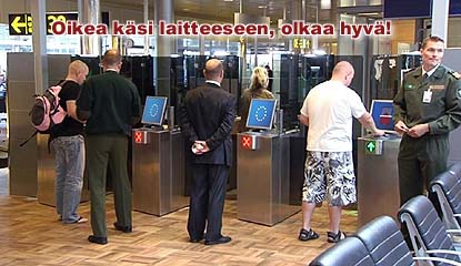 Automaattinen passintarkastus