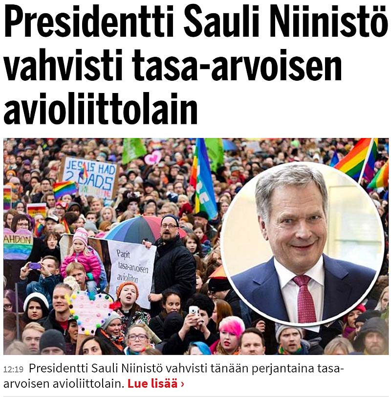 Avioliittolaki vahvistettiin