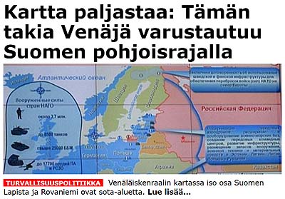 Venäjän toimet Lapissa